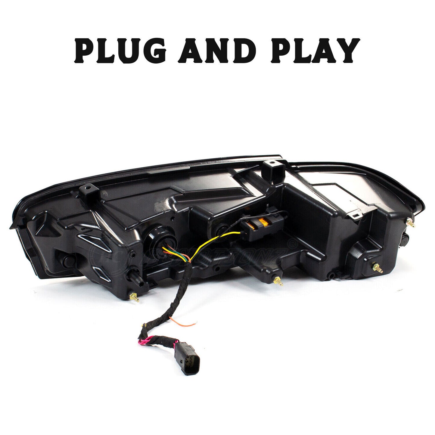 2016 - 2024 CAMARO CARBON FIBER PRINT 1LE SPLITTER | 3 PIECE