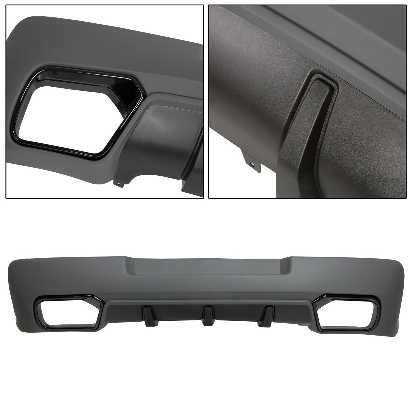 2014 - 2015 CAMARO QUAD TIP REAR DIFFUSER