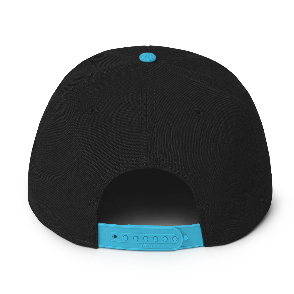 OUTLINED AMERICAN MUSCLE SNAPBACK HAT