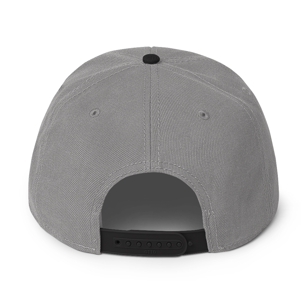 OUTLINED AMERICAN MUSCLE SNAPBACK HAT
