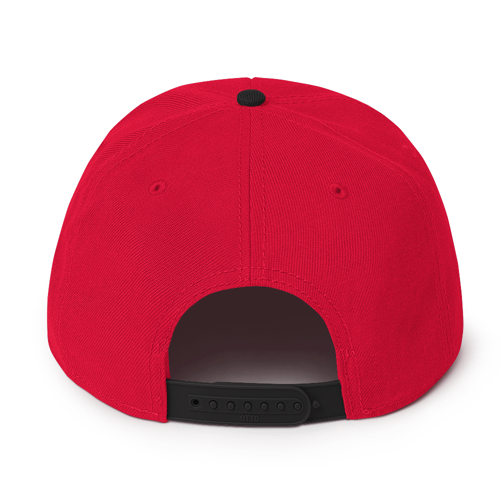 OUTLINED AMERICAN MUSCLE SNAPBACK HAT