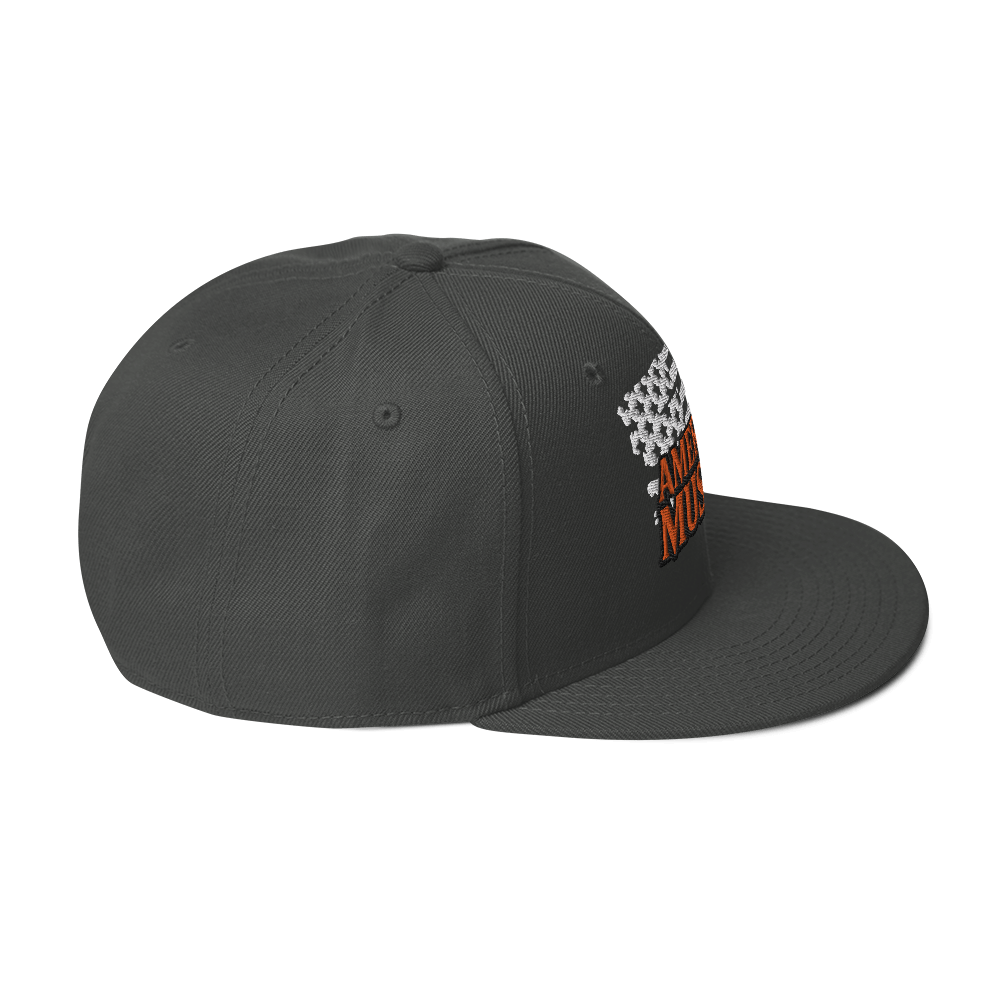 AMERICAN MUSCLE SNAPBACK HAT