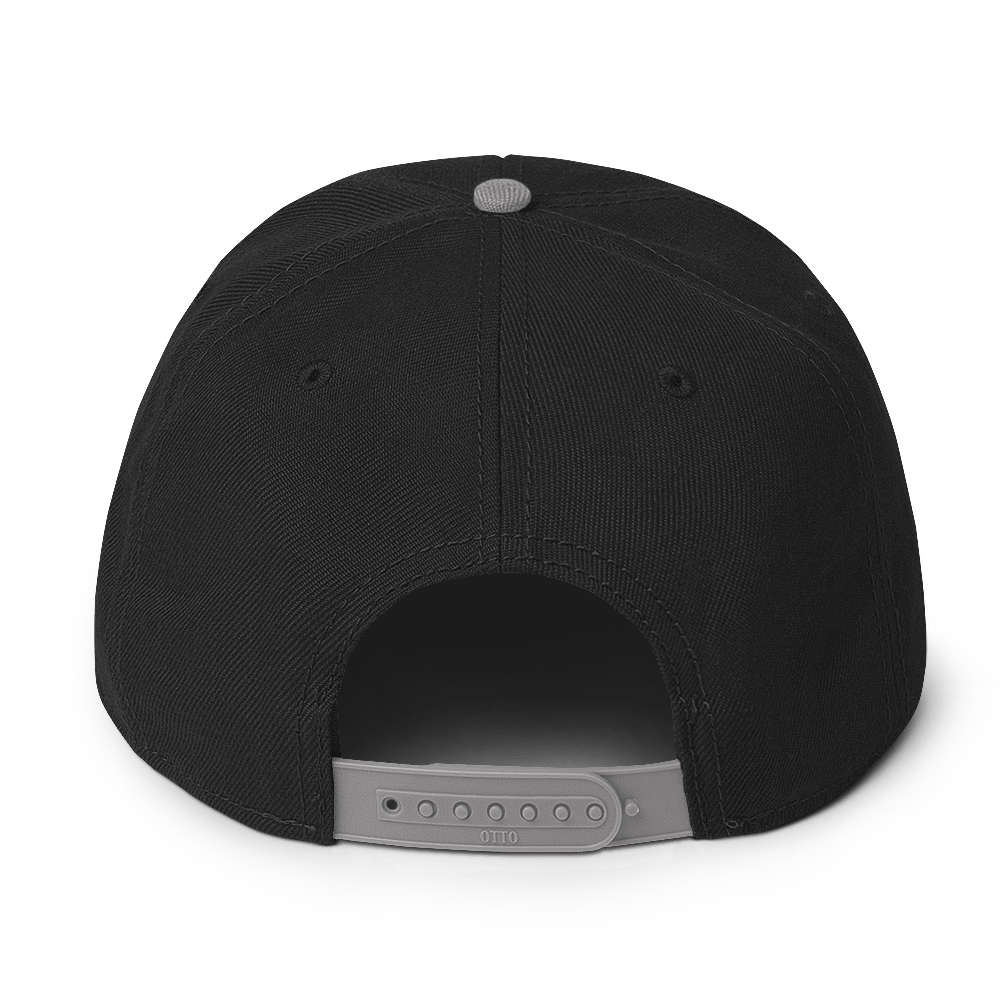 OUTLINED AMERICAN MUSCLE SNAPBACK HAT