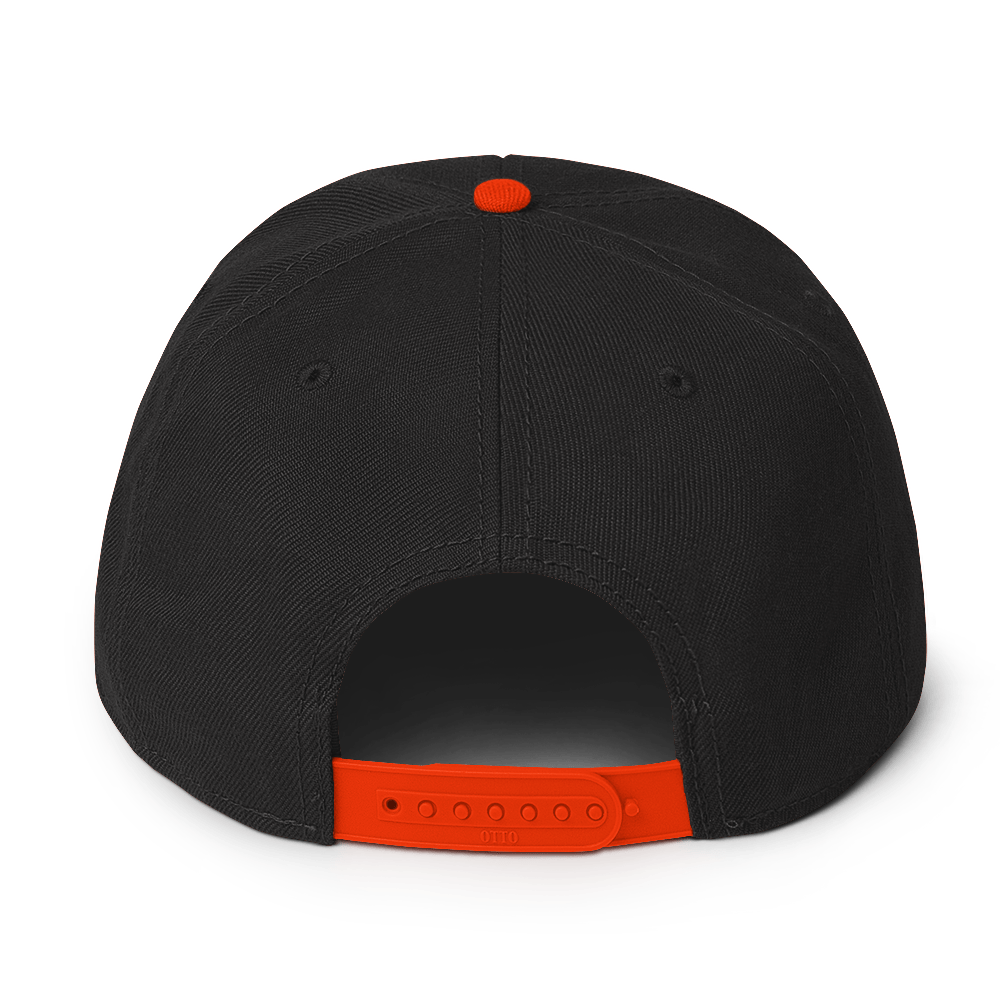 OUTLINED AMERICAN MUSCLE SNAPBACK HAT