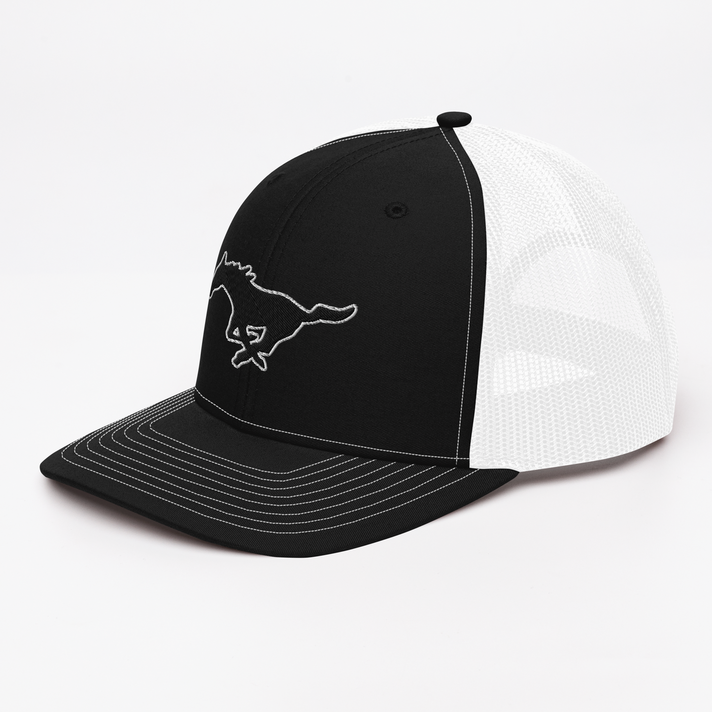 FORD MUSTANG LOGO TRUCKER HAT