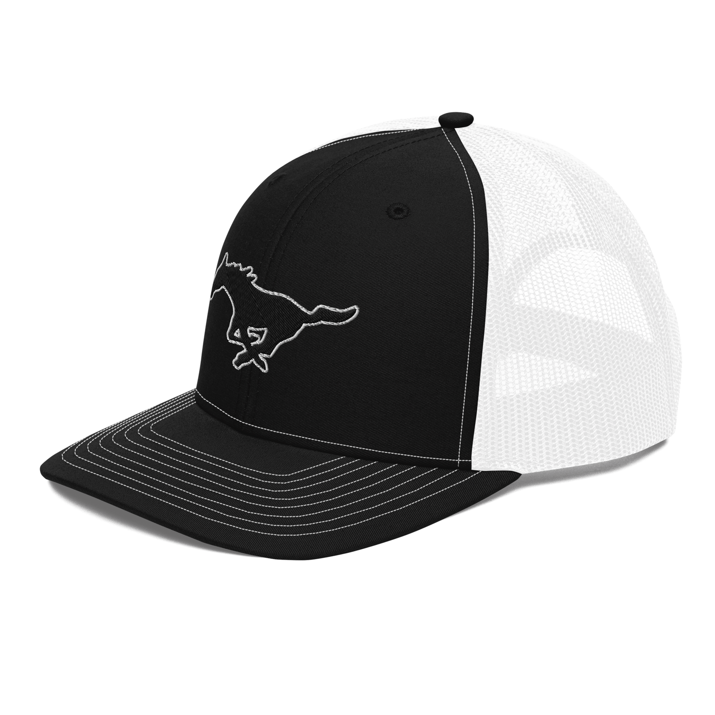 FORD MUSTANG LOGO TRUCKER HAT