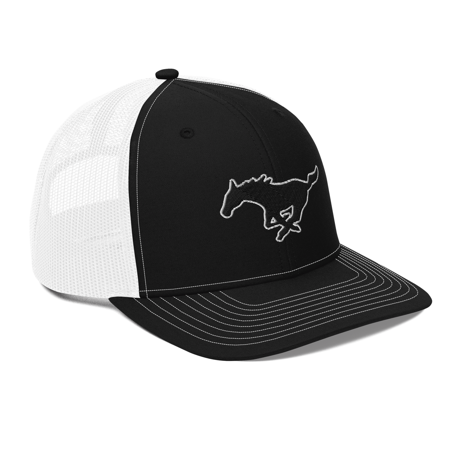 FORD MUSTANG LOGO TRUCKER HAT