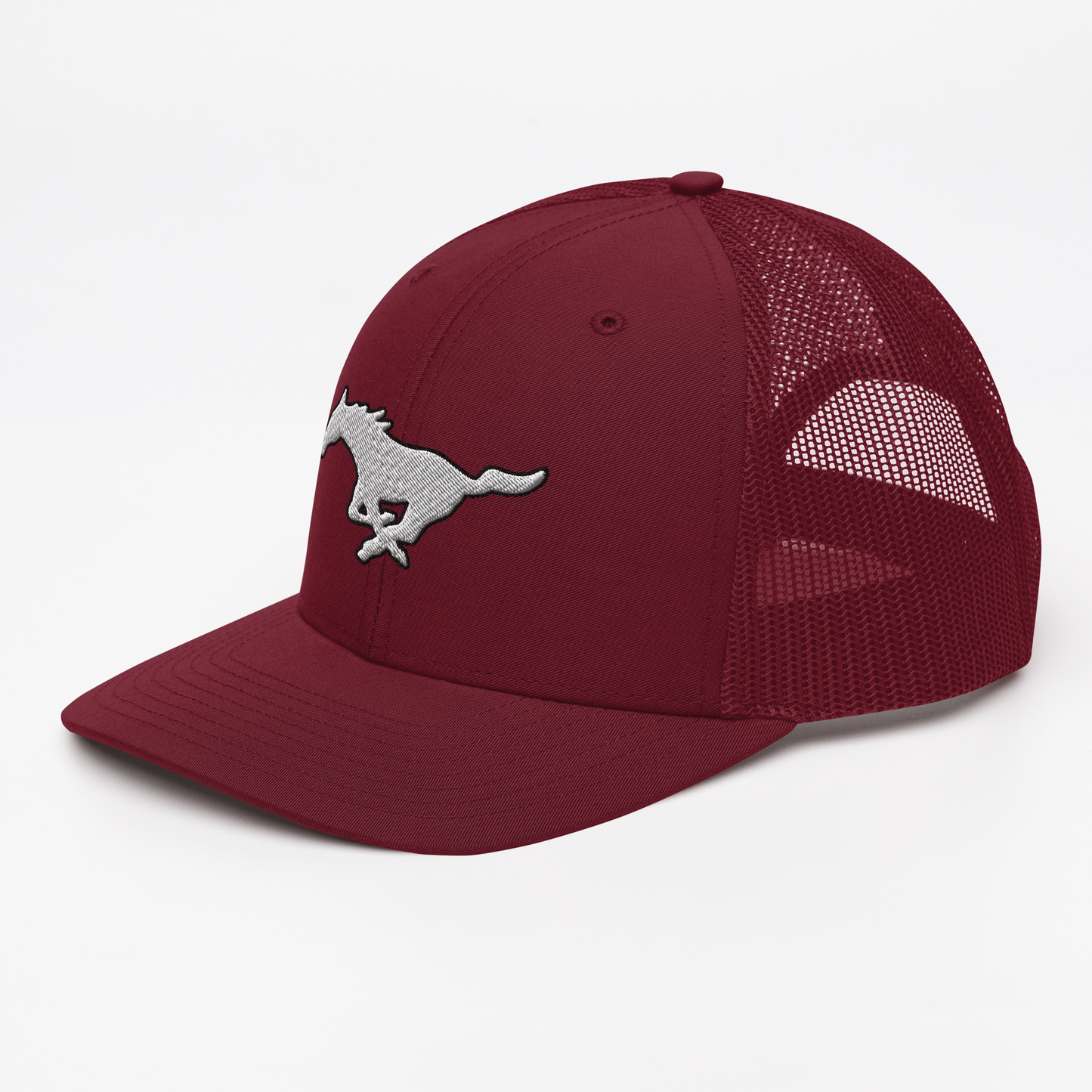 FORD MUSTANG LOGO TRUCKER HAT