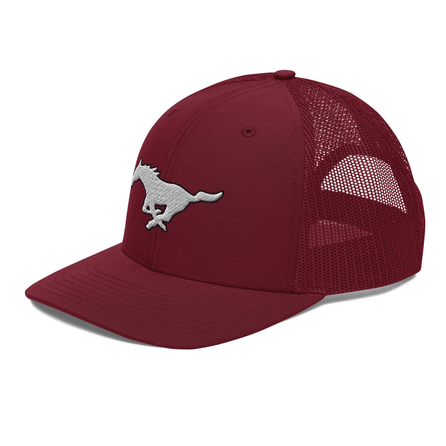 FORD MUSTANG LOGO TRUCKER HAT
