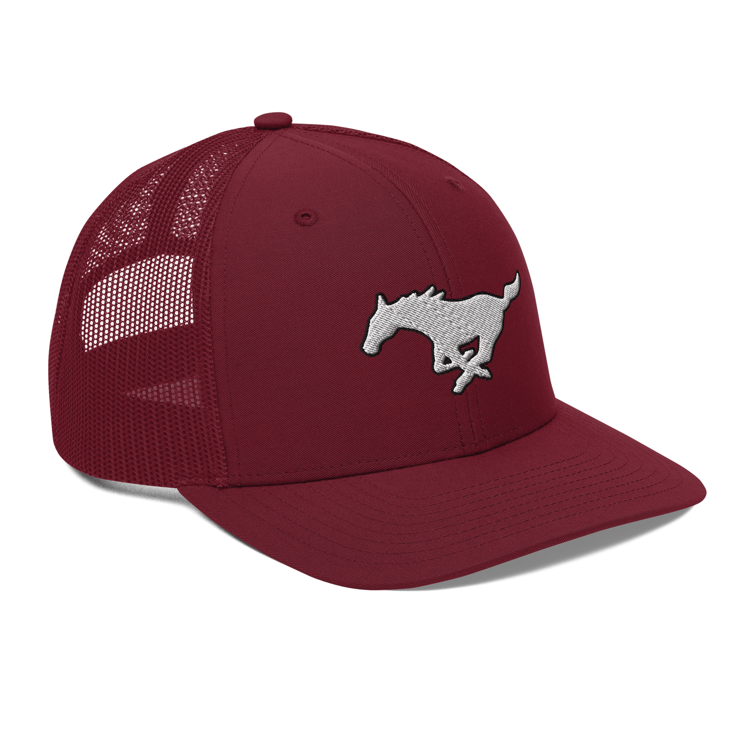 FORD MUSTANG LOGO TRUCKER HAT
