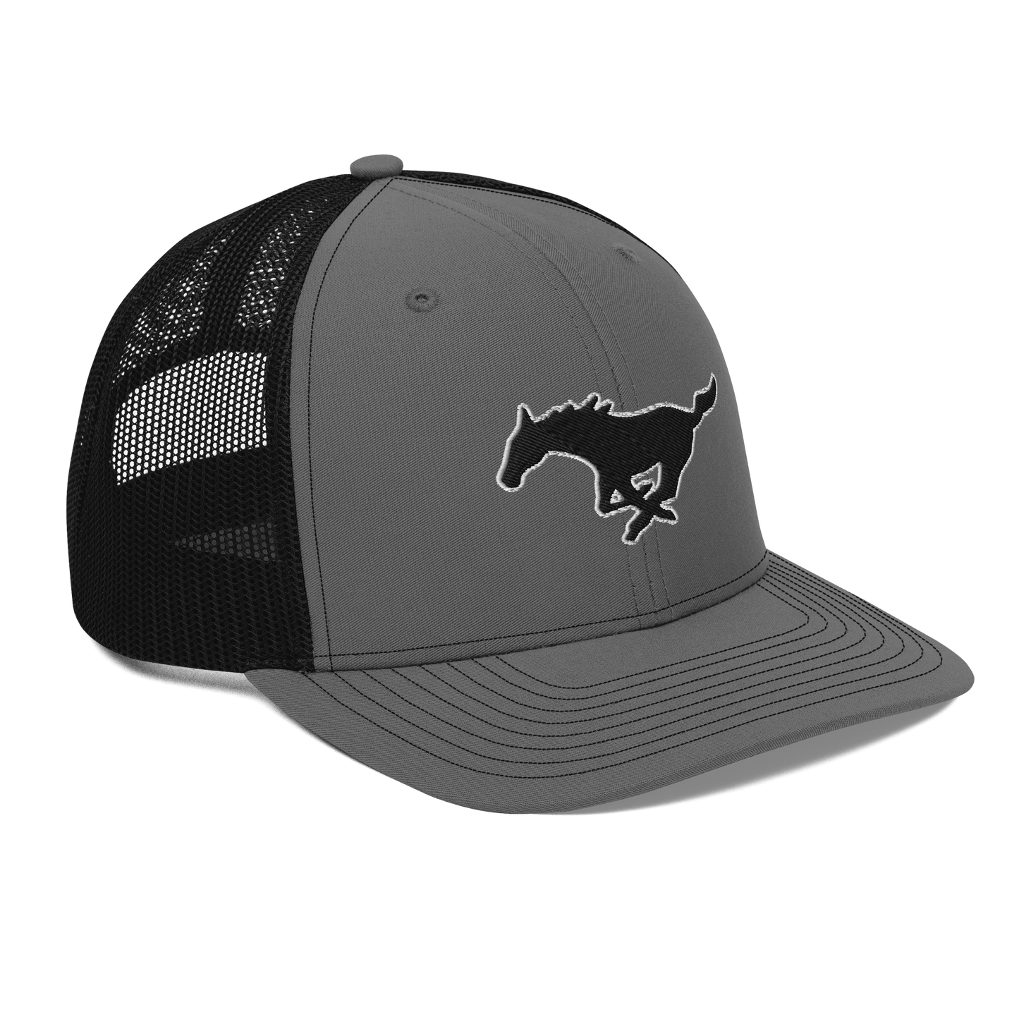 FORD MUSTANG LOGO TRUCKER HAT