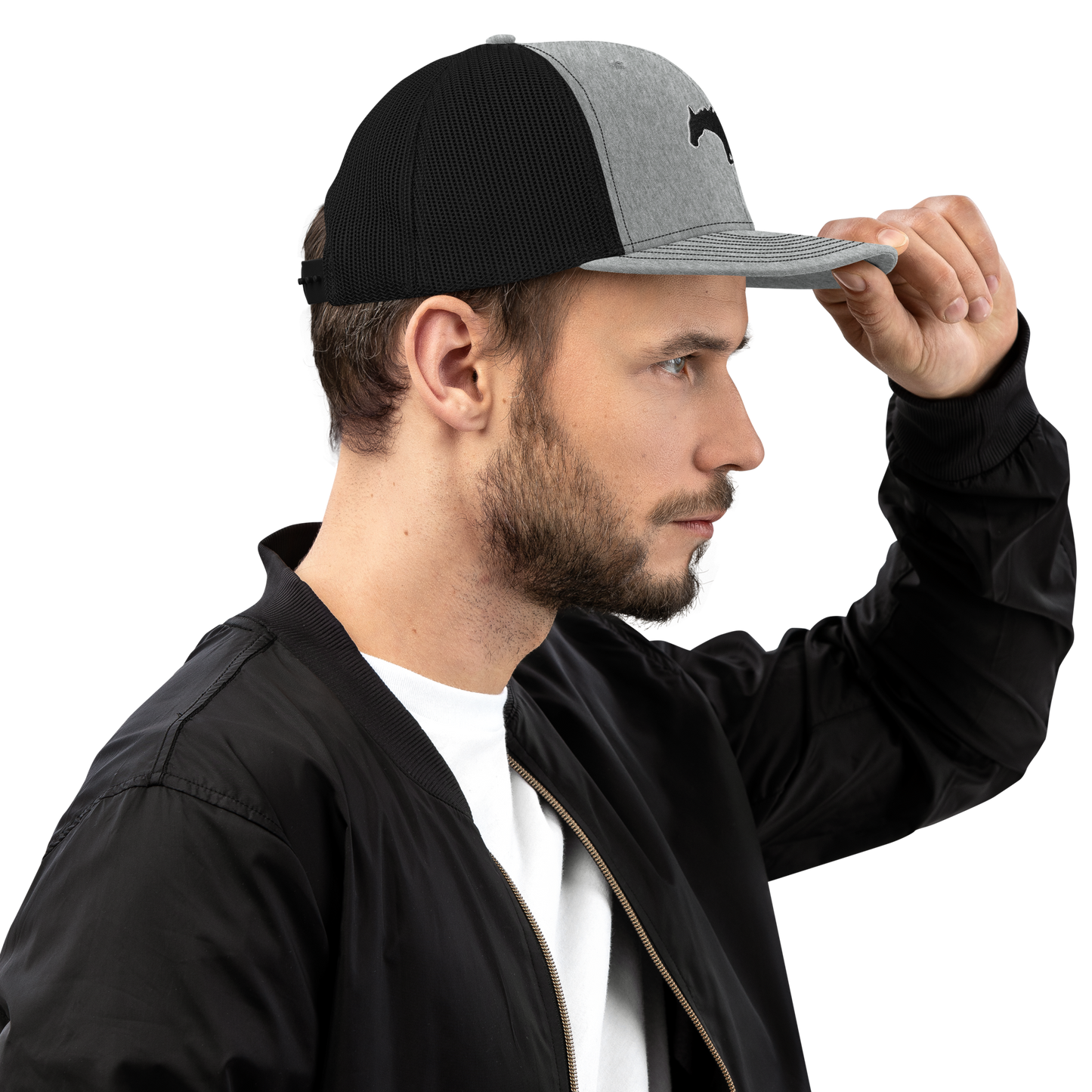 FORD MUSTANG LOGO TRUCKER HAT