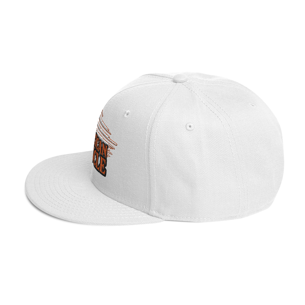 OUTLINED AMERICAN MUSCLE SNAPBACK HAT