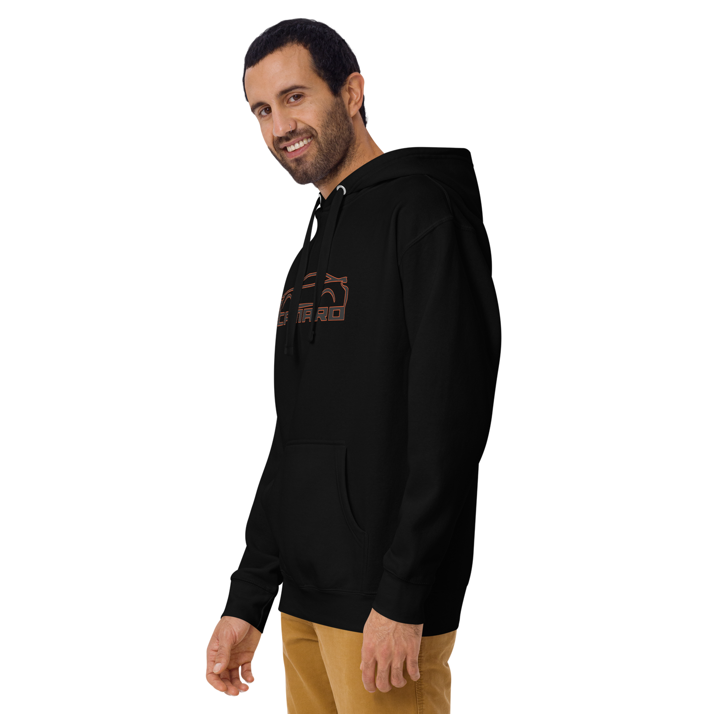 CAMARO SILHOUETTE AND SCRIPT UNISEX HOODIE