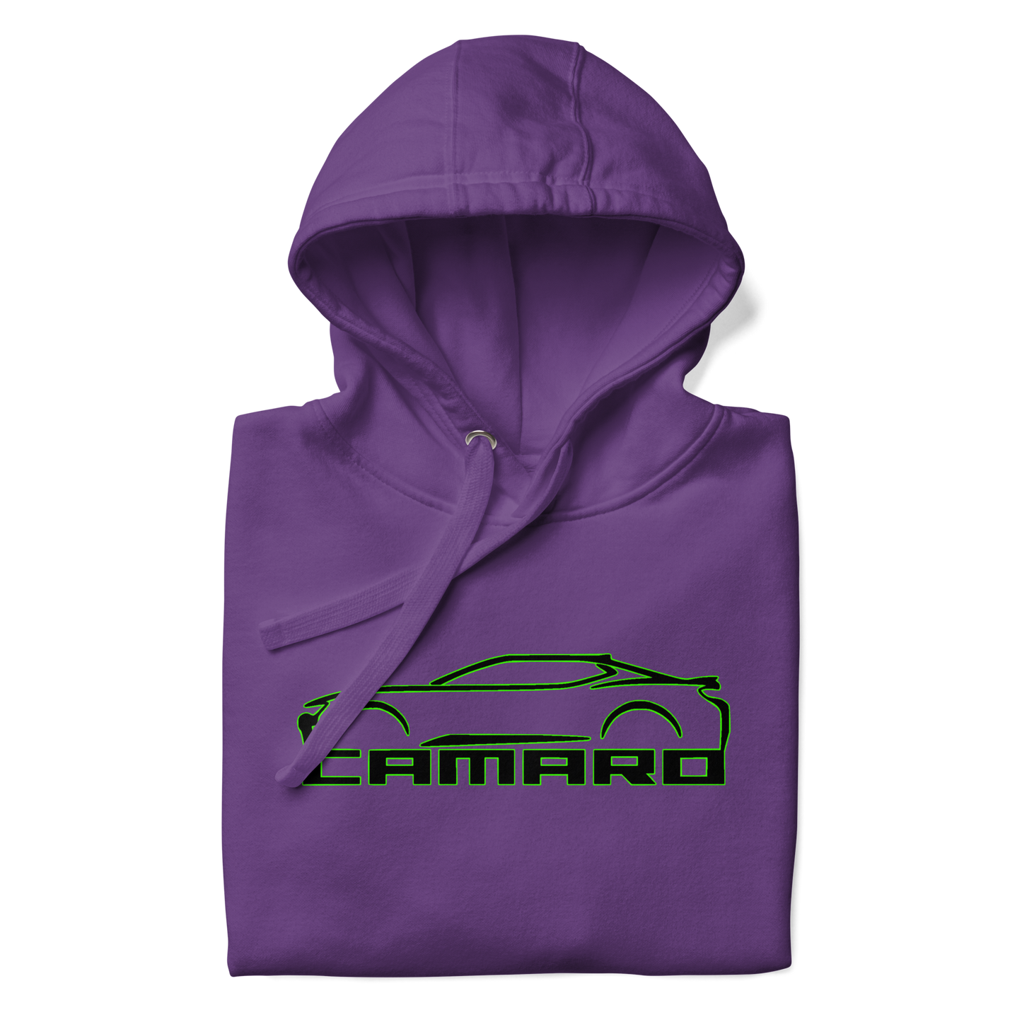 CAMARO SILHOUETTE AND SCRIPT UNISEX HOODIE