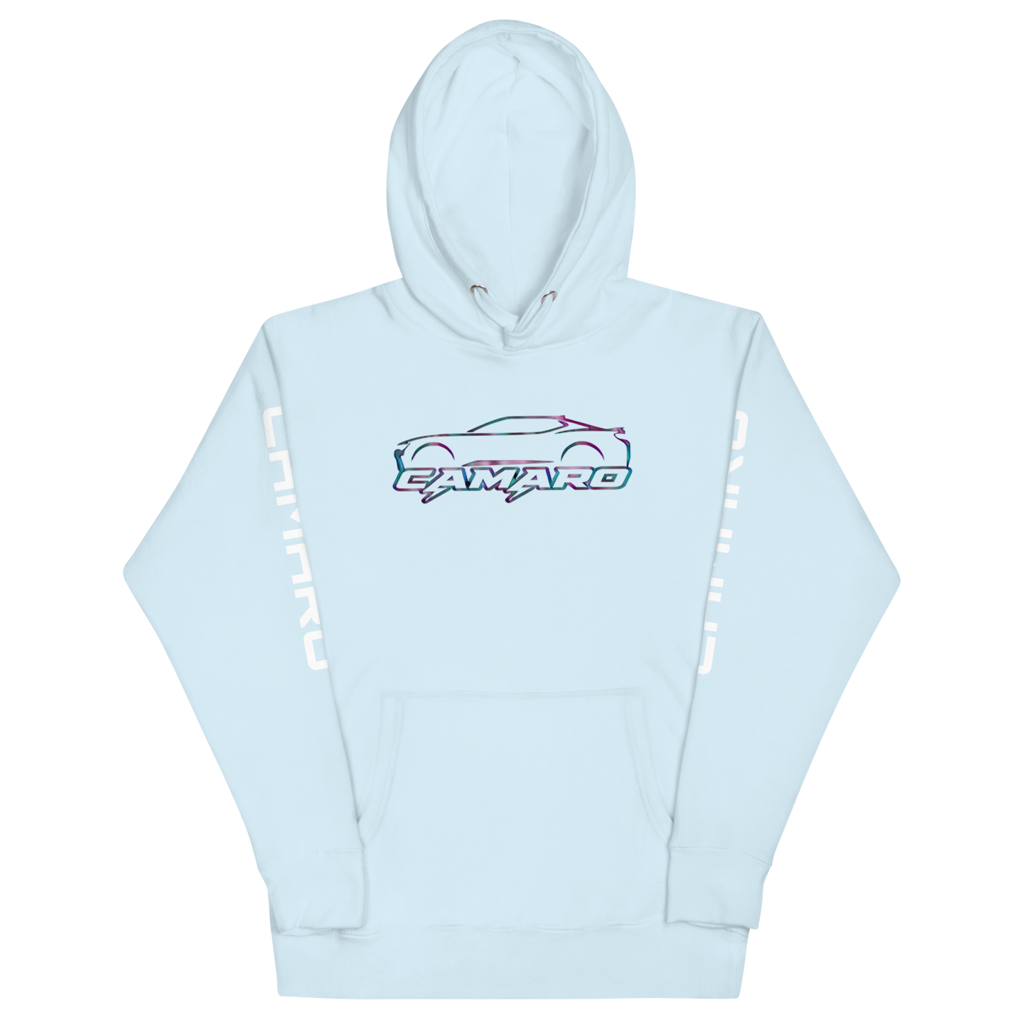 CAMARO LIGHTNING BOLT COTTON CANDY UNISEX HOODIE