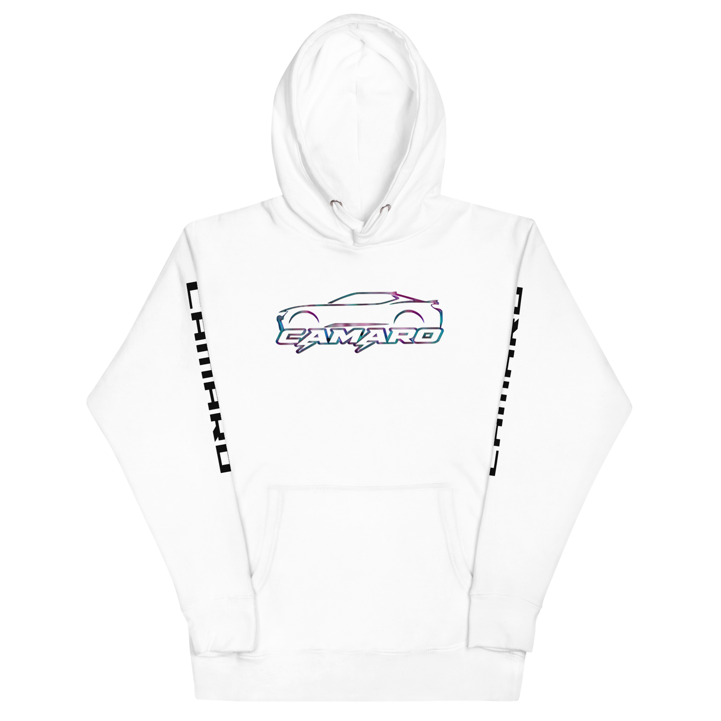 CAMARO LIGHTNING BOLT COTTON CANDY UNISEX HOODIE