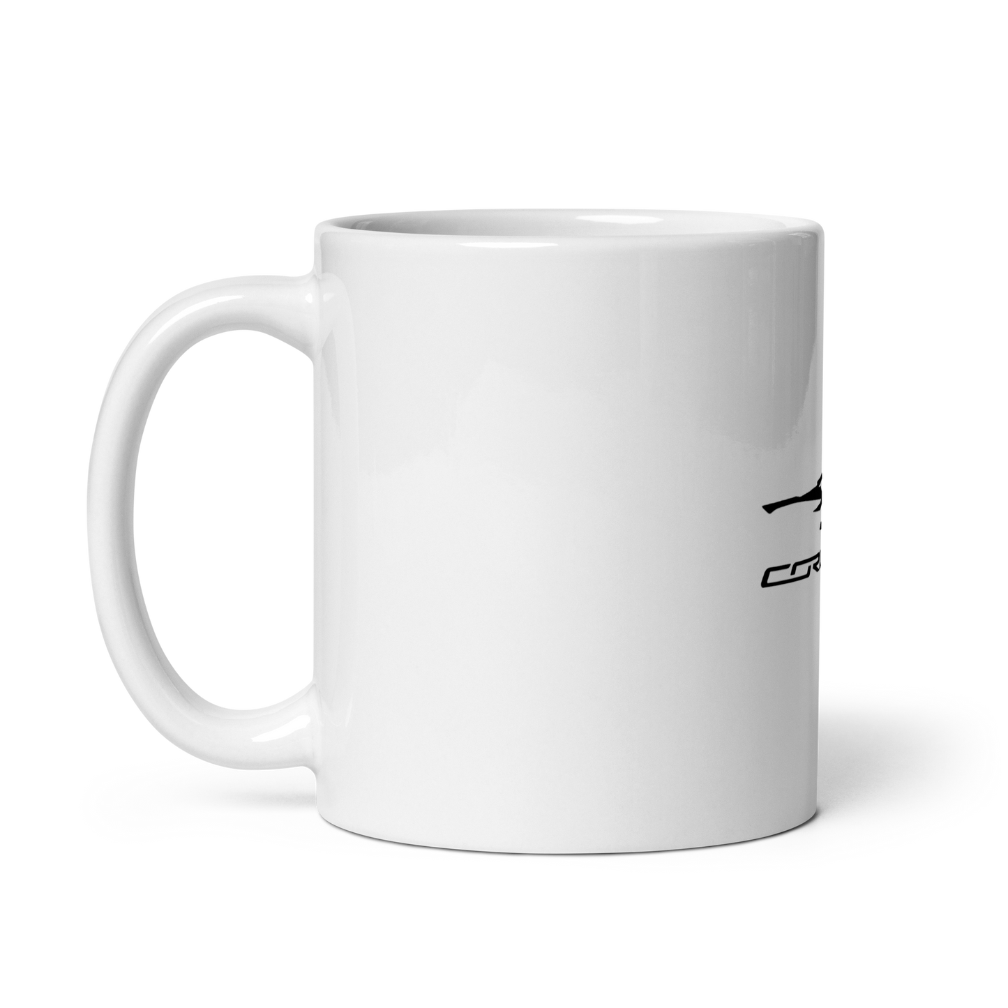 C8 CORVETTE WHITE GLOSSY MUG