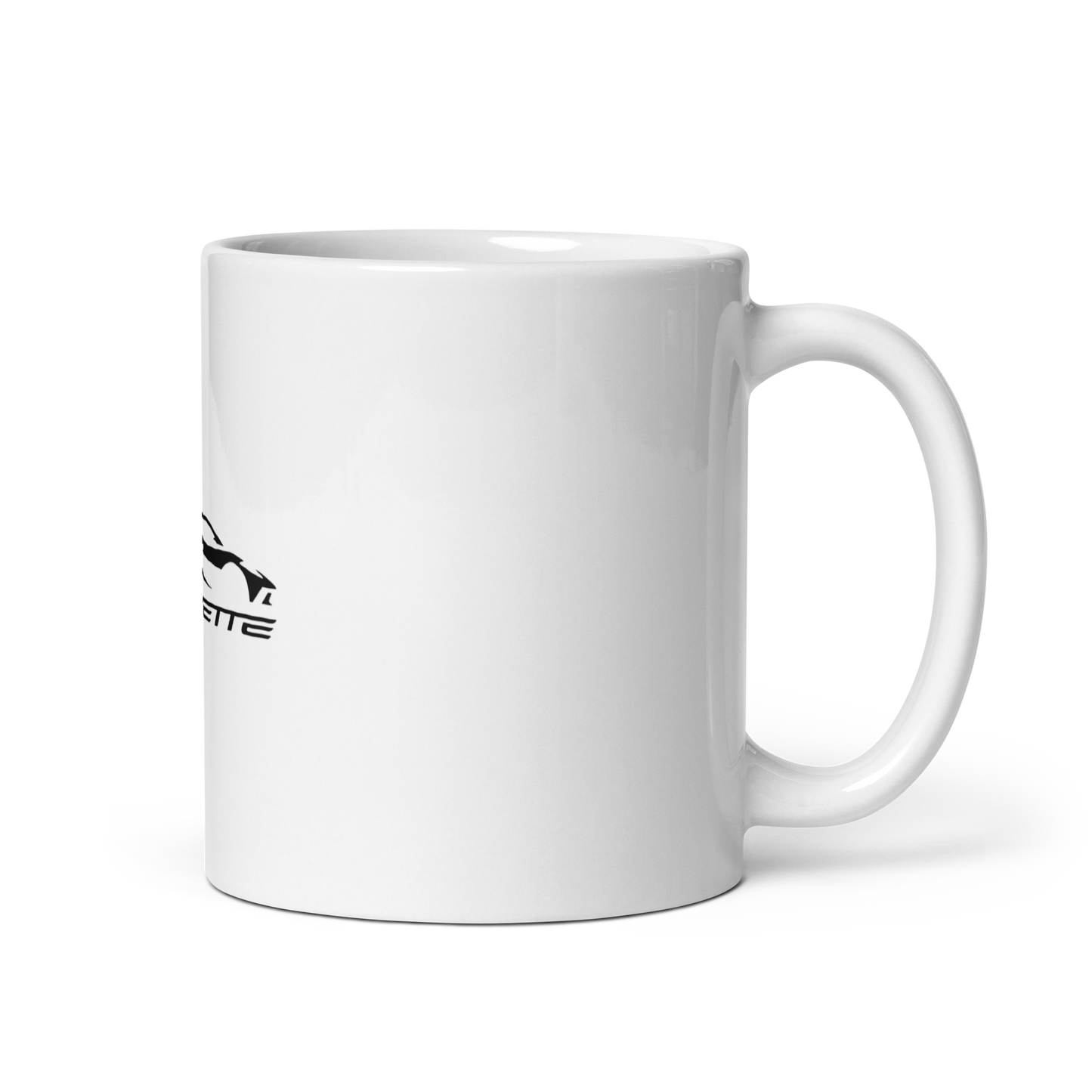 C8 CORVETTE WHITE GLOSSY MUG