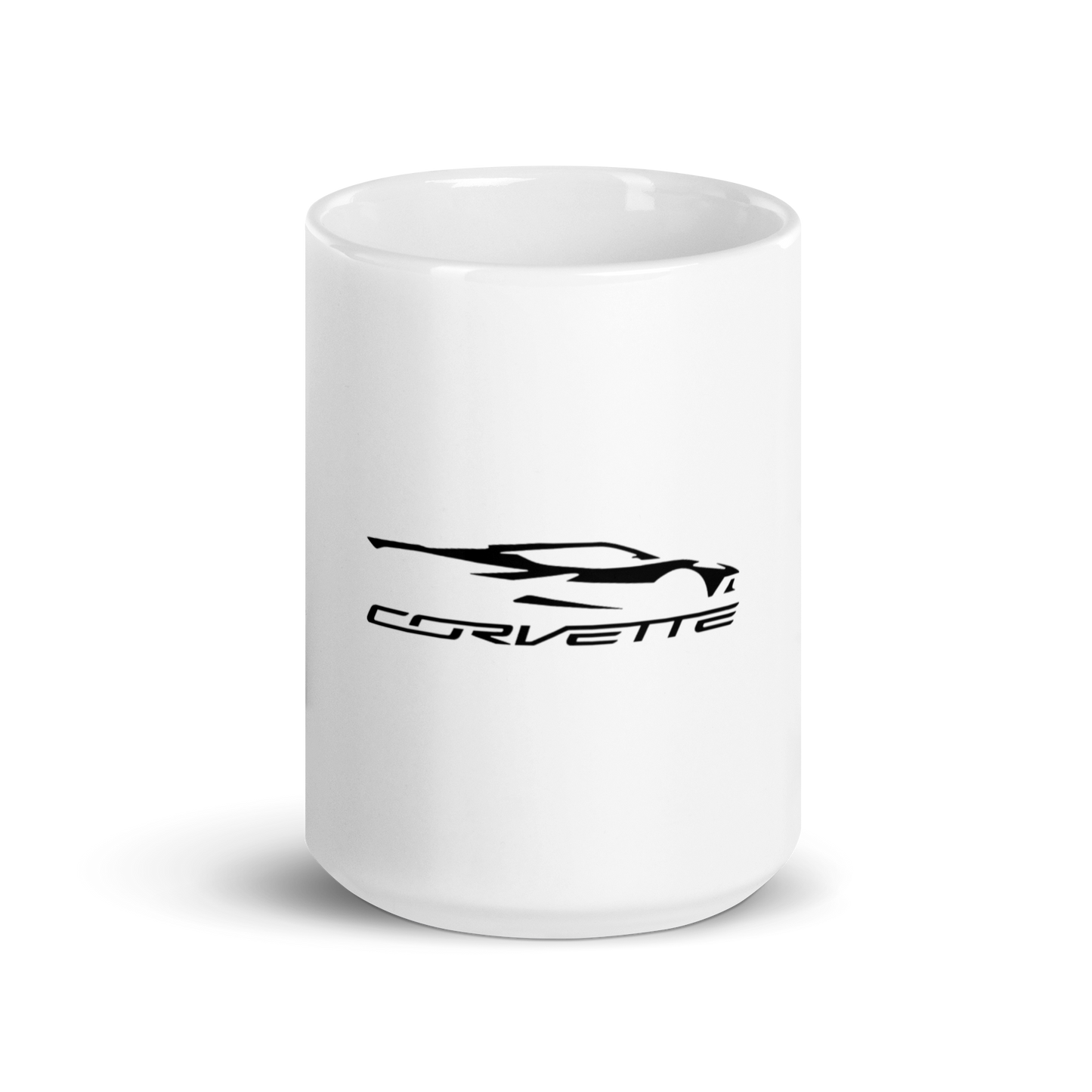 C8 CORVETTE WHITE GLOSSY MUG