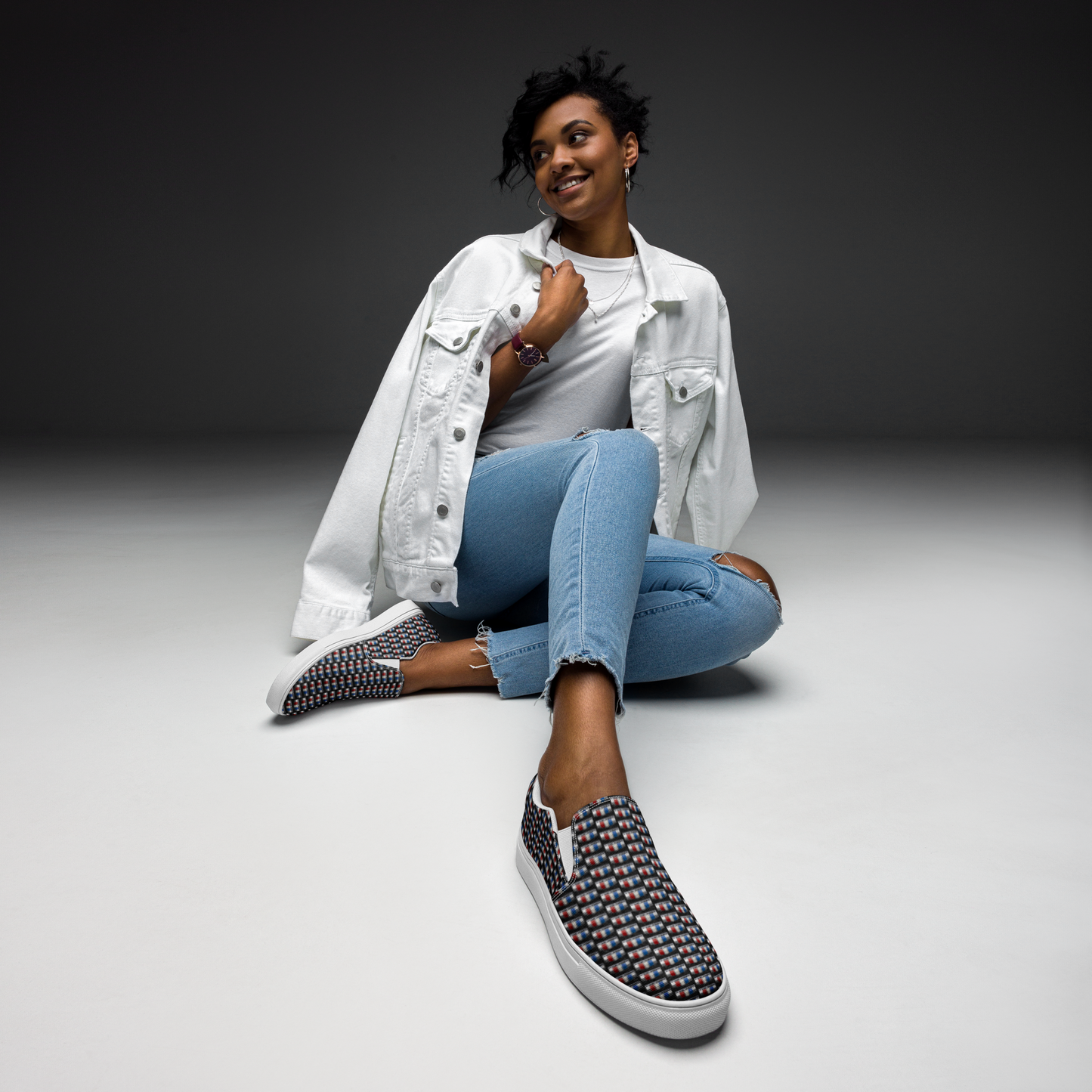 CAMARO HERITAGE WOMEN’S SLIP-ON CANVAS SHOES