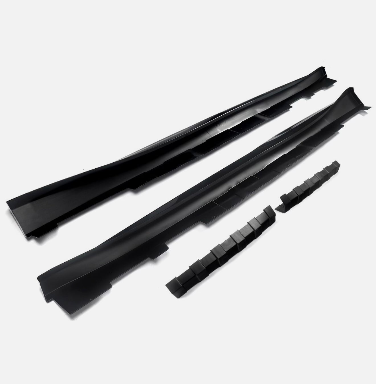 2016 - 2024 CAMARO ZL1 STYLE SIDE SKIRTS - GLOSS BLACK