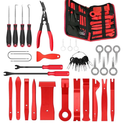 41PCS - CAR INTERIOR TRIM REMOVAL TOOL KIT