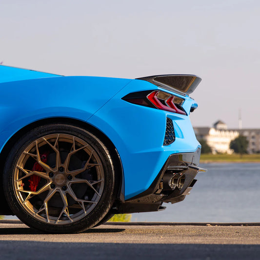 2020-2025 C8 CORVETTE STINGRAY REAR SPOILER IN CARBON FIBER PRINT
