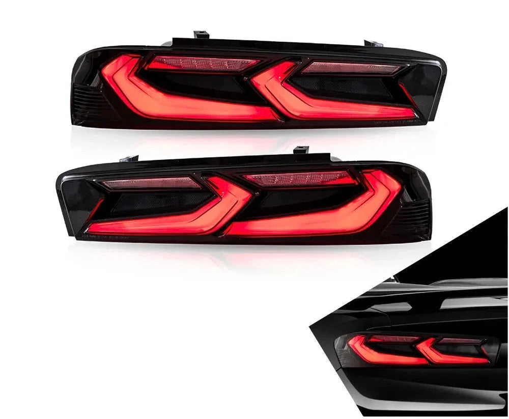 2016 - 2018 CAMARO C8 STYLE TAIL LIGHTS *RED OPTION*