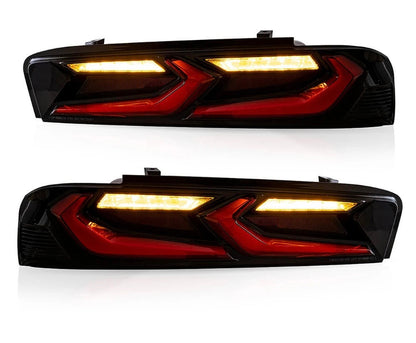2016 - 2018 CAMARO C8 STYLE TAIL LIGHTS *RED OPTION*