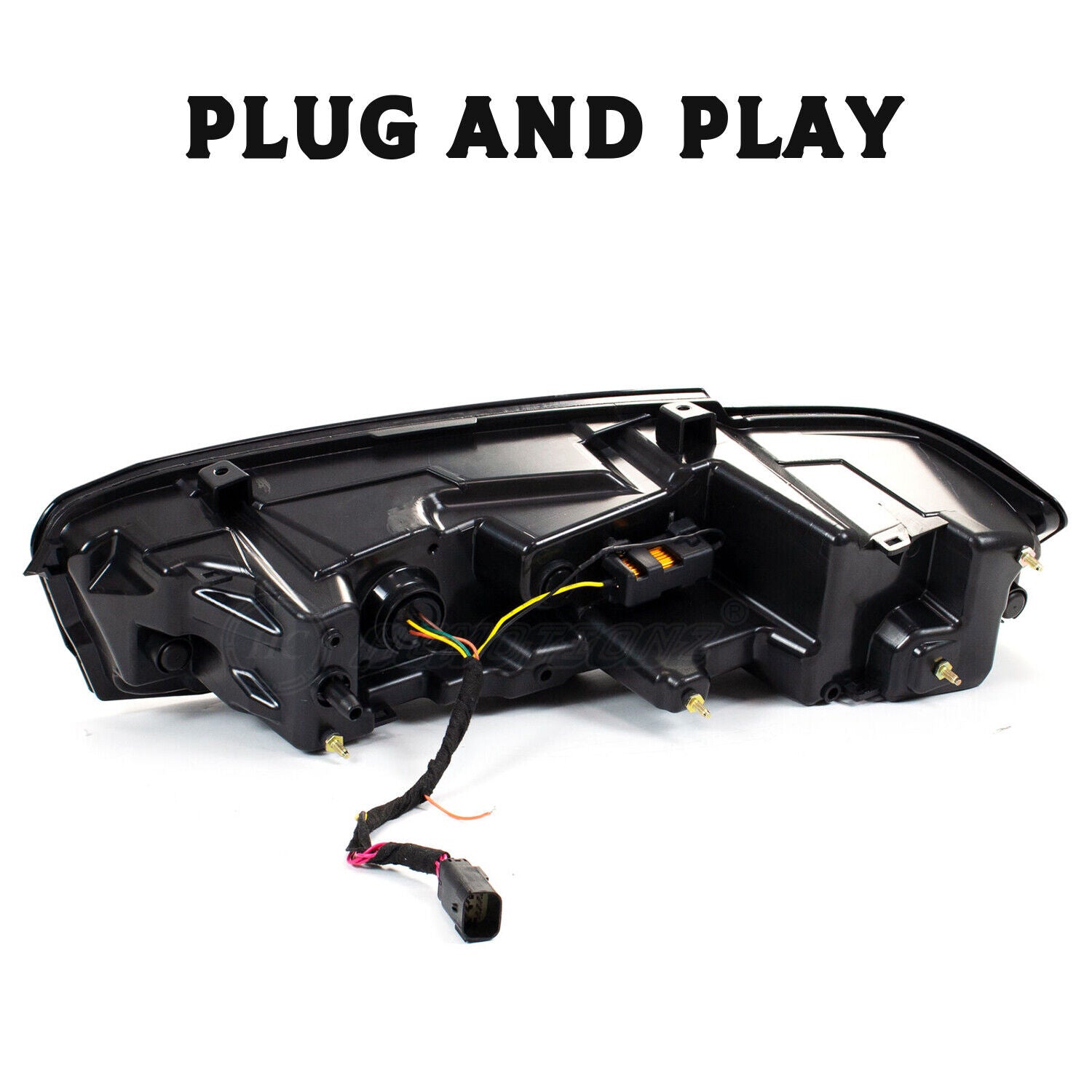 2016 - 2024 CAMARO CARBON FIBER PRINT 1LE SPLITTER | 3 PIECE