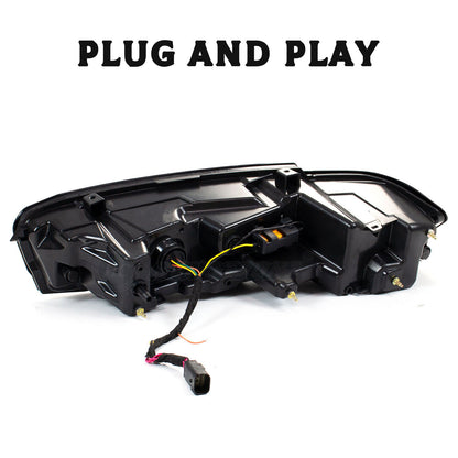 2016 - 2024 CAMARO CARBON FIBER PRINT 1LE SPLITTER | 3 PIECE
